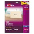Avery Clear Easy Peel Mailing Label w/Sure Feed, Inkjet, 1x2.63, Clr, PK750 08660